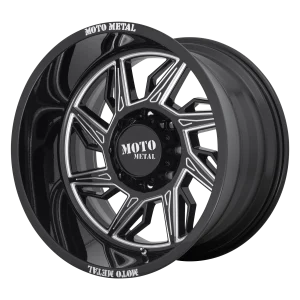 Moto Metal – MO997 HURRICANE – Black – 20″x10″ -18mm – Summer Wheels – MO99721080318NL
